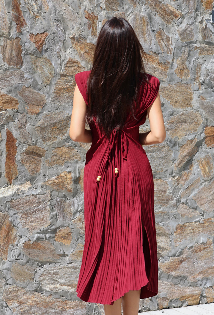Wine dress