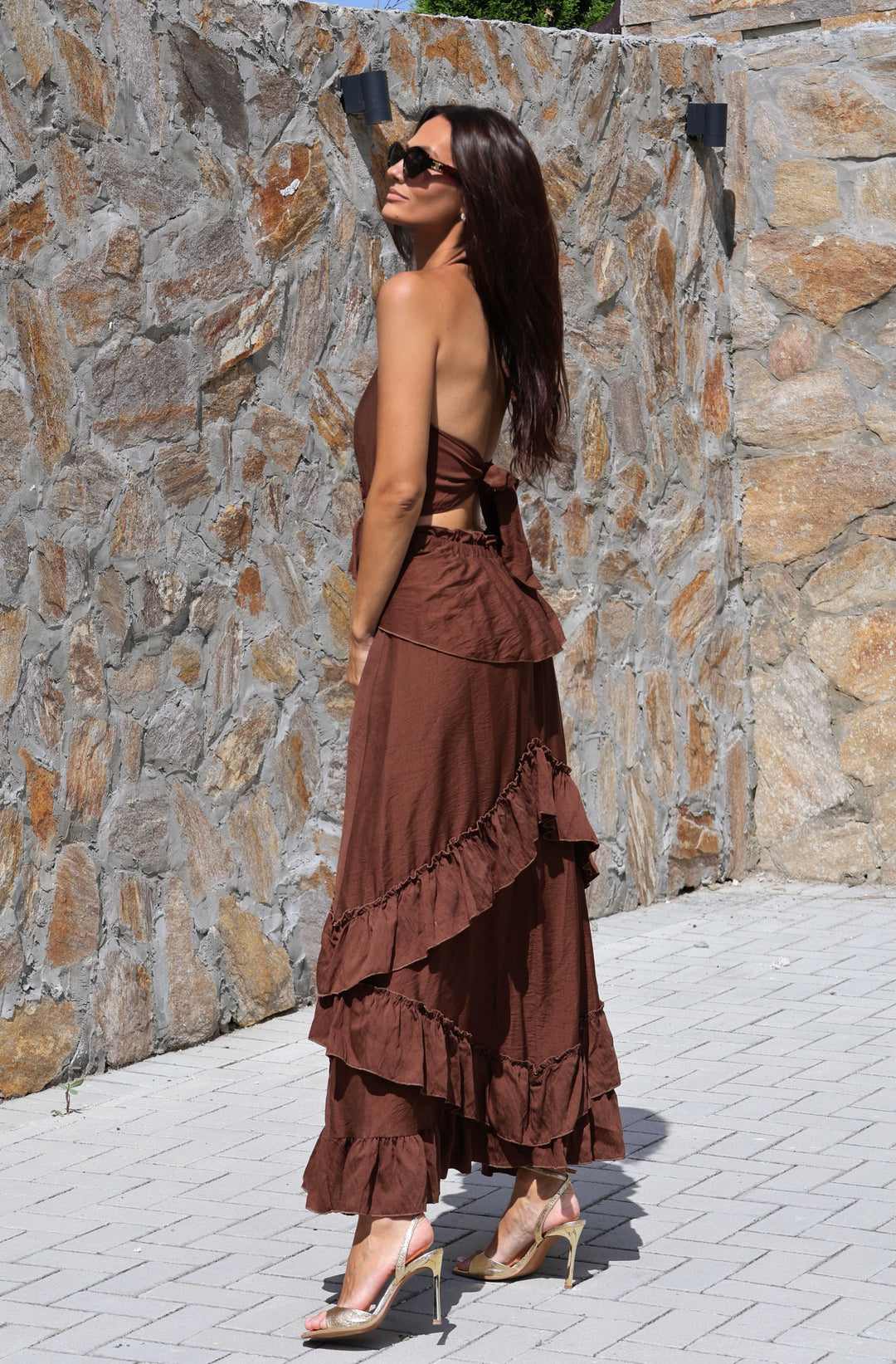 Brown Bella Dress